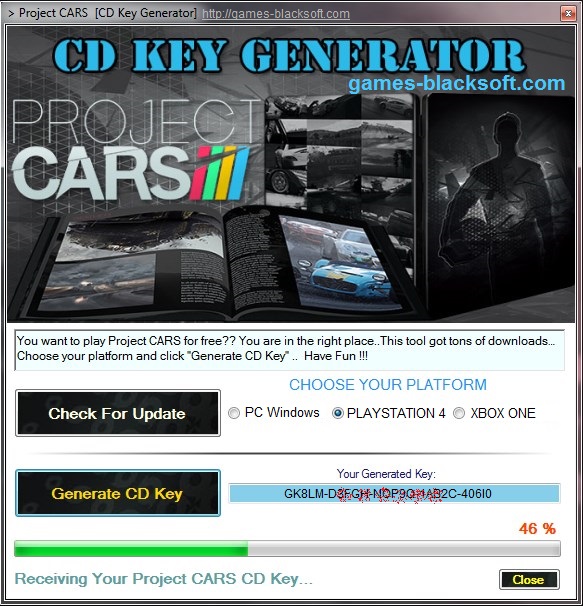 Project CARS Activation Code [Crack Serial Key