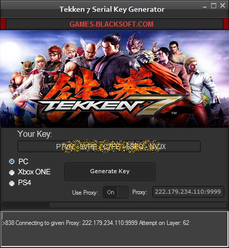 Tekken 7 license key pc free download