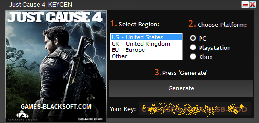 Just cause 3 license key for pc