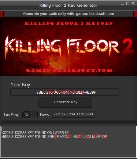 Killing Floor Steam Key Generator