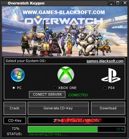 overwatch code generator pc