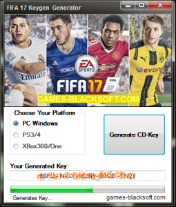 FIFA 17 Keygen and Crack Serial Key Generator (CD-Key) | Keygen Crack ...