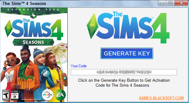 the sims 4 seasons free license key