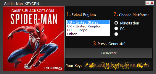 License Key For Marvel Spider Man Pc