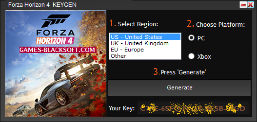 forza horizon 4 license key