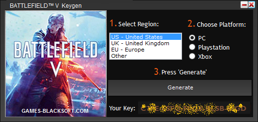 BATTLEFIELD-V-Serial-Keys-download