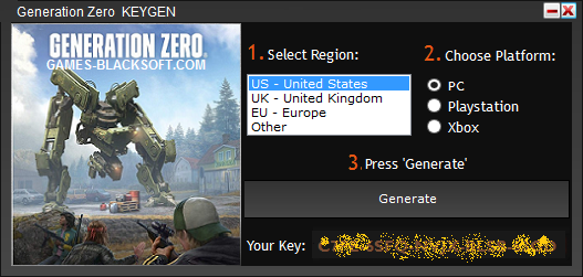 Generation-Zero-Serial-Keys-download