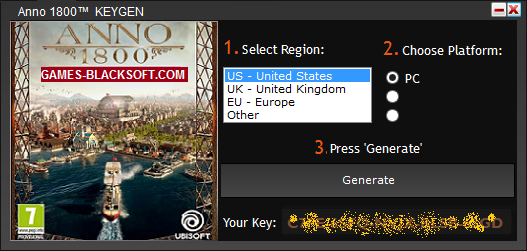 anno 2070 keys serial number