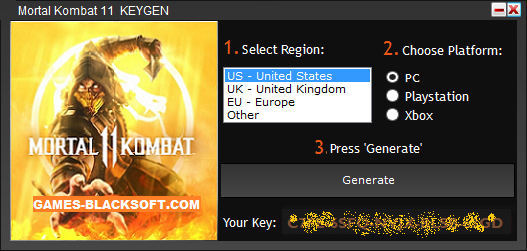 license key for mortal kombat x pc