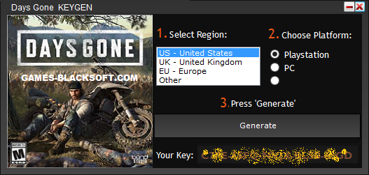 Days-Gone-Serial-Keys-download