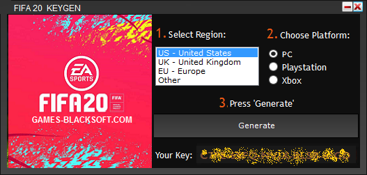 Keygen FIFA 20 Serial Number • Key (Crack PC) | Keygen Crack Software