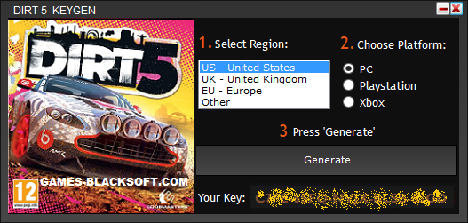 product key for dirt 3 skidrow