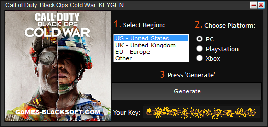 call of duty cold war key battle net