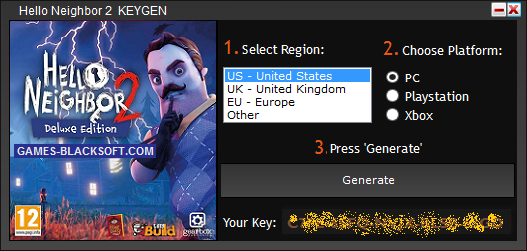 Hello-Neighbor-2-keygen-code-generator