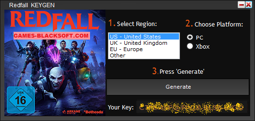 Redfall-keygen-code-generator