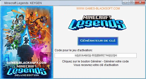 Minecraft-Legends-Keygen-les-cles-d-activation