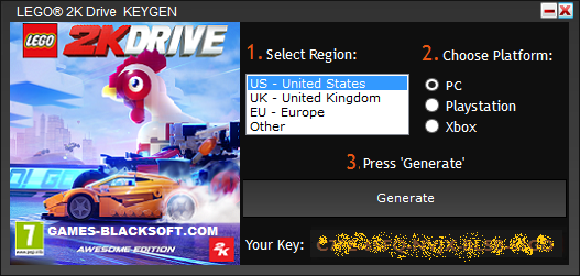 LEGO-2K-Drive-keygen-code-generator