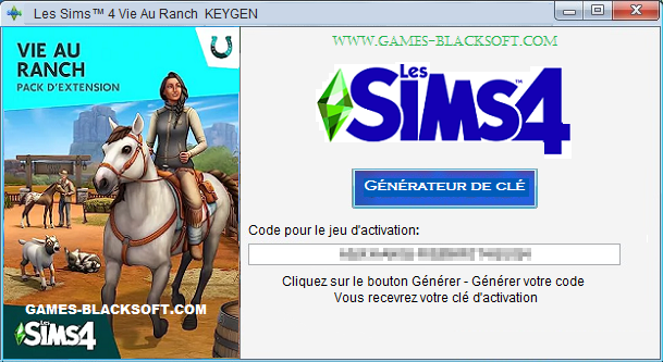 Les-Sims-4-Vie-au-ranch-Keygen-les-cles-d-activation