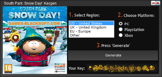South-Park-Snow-Day-activation-keys-and-full-game
