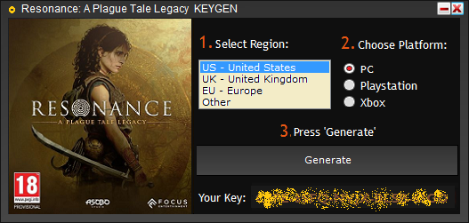 Resonance_A_Plague_Tale_Legacy_Keygen_code_generator